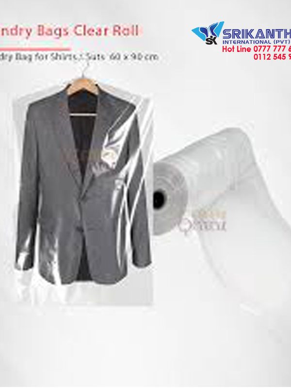 Laundry Bags Clear roll 24 inch